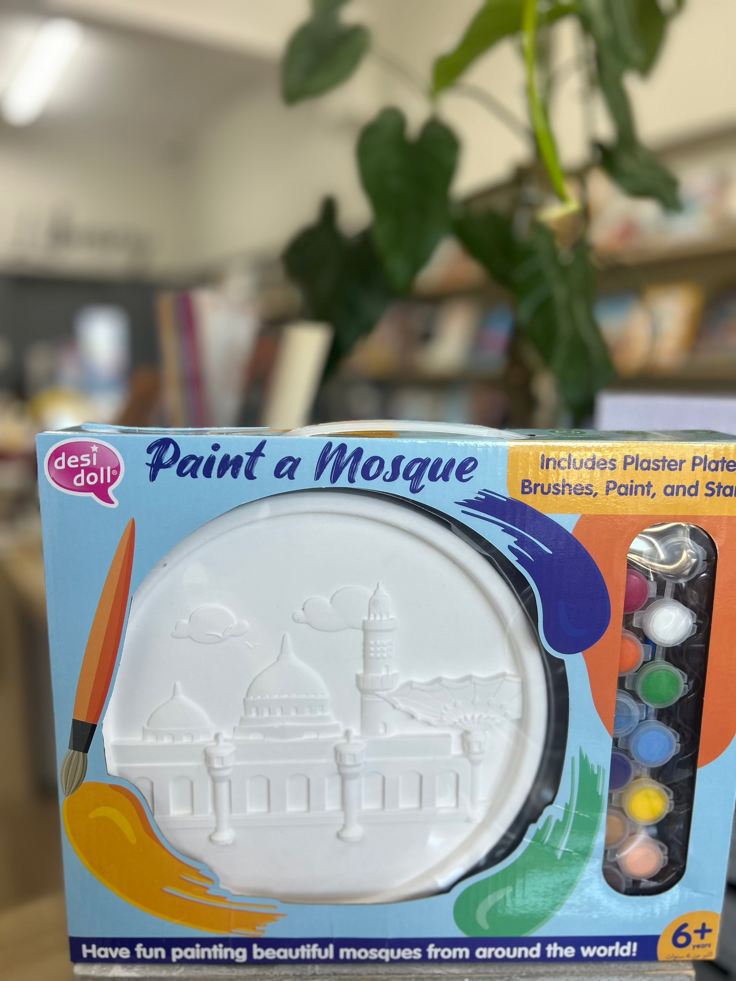 Paint a Mosque Plaster Painting Kit