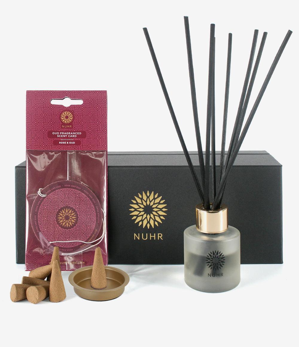 Velvet Jasmine & Oud Home Scenting Gift Set